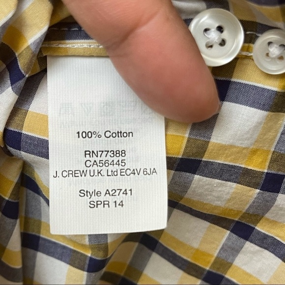 J. Crew‎ Light Weight Button Down Shirt - Picture 5 of 9